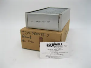 BEECH AIR FILTER PN: 35-380035-7 NOS. 1984 DOM.